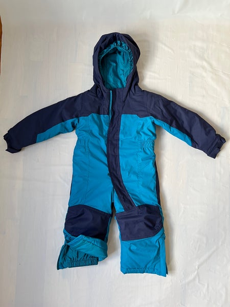 Blue Boys L.L. Bean full zip Cold Buster Snowsuit 2T blue Thinsulate hooded