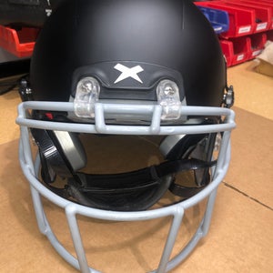 USED XENITH X2E+ ADULT FOOTBALL HELMET - LARGE - FLAT BLACK