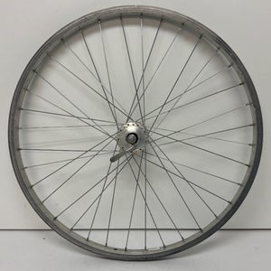 Vintage Araya 36-Spoke Silver Aluminum 26" QR Front Wheel Joytech Sealed Hub