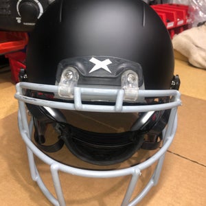 USED XENITH X2E+ ADULT FOOTBALL HELMET - XL - FLAT BLACK