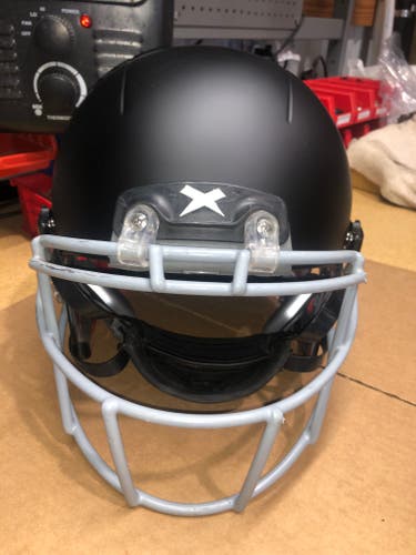 USED XENITH X2E+ ADULT FOOTBALL HELMET - XL - FLAT BLACK