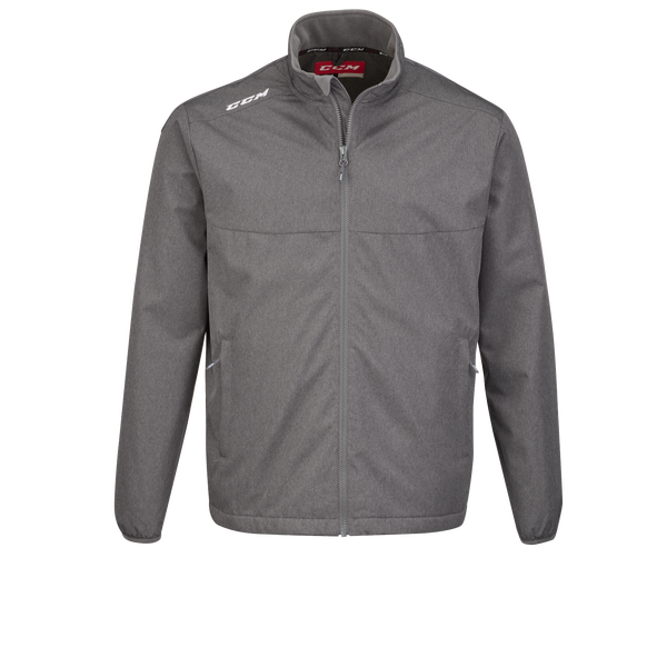 New CCM Dark Grey Mid Weight Jacket | Youth XL | #191520307714