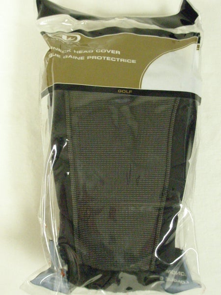 Athletic Works Long Neck Mini-Driver Headcover (Black, 1w) Golf NEW