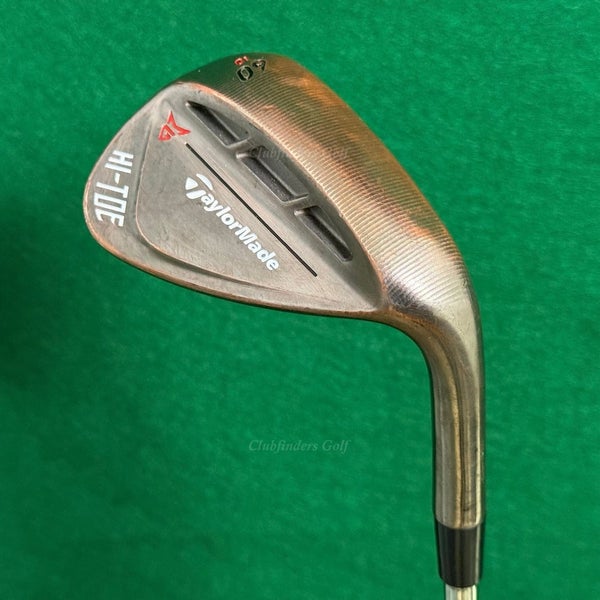 TaylorMade Milled Grind Hi-Toe 2 Copper 60-10 60 Lob Wedge Stepped Steel Wedge