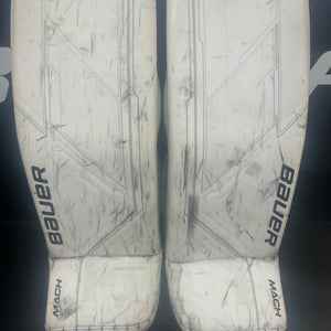 Sr Large Bauer Supreme Mach Goalie Leg Pads (Used)