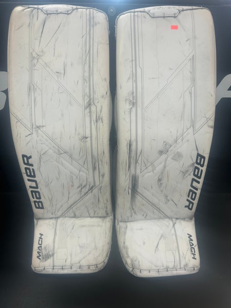 Large 2023 Bauer Supreme Mach Goalie Leg Pads (Used)