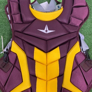 Maroon All Star System 7 Catcher's Chest Protector (New)