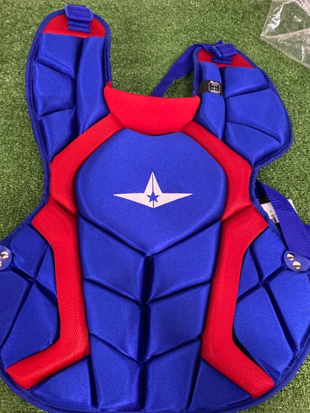 Blue All Star Player's Series Catcher's Chest Protector (New)