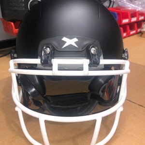 USED XENITH X2E+ ADULT FOOTBALL HELMET - LARGE - FLAT BLACK