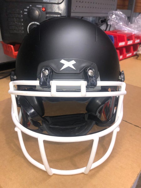 USED XENITH X2E+ ADULT FOOTBALL HELMET - LARGE - FLAT BLACK