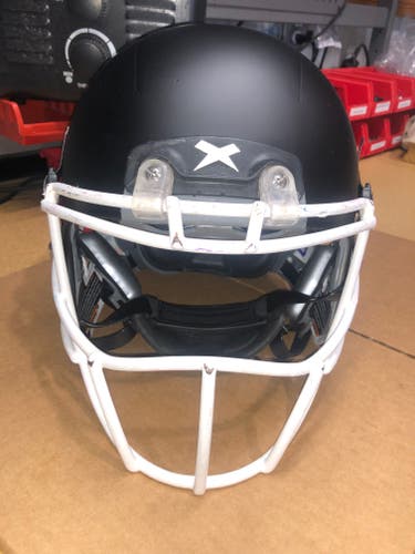 USED XENITH X2E+ ADULT FOOTBALL HELMET - MEDIUM - FLAT BLACK