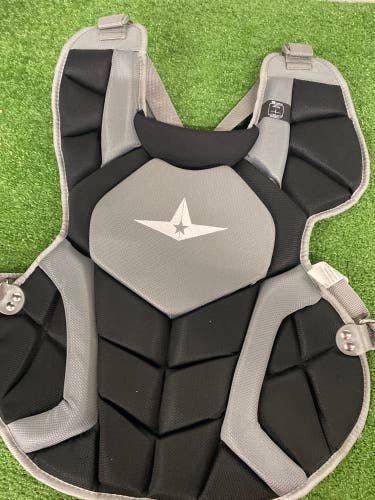 Black All Star Advanced Series Catcher's Chest Protector (New)