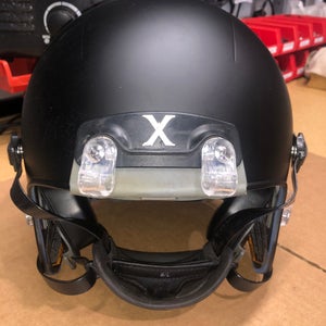 USED XENITH X2E+ ADULT FOOTBALL HELMET - MEDIUM - FLAT BLACK