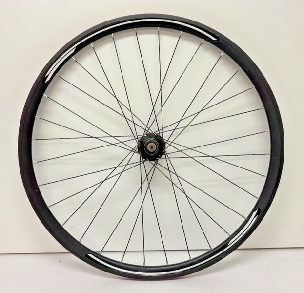 Black Aluminum 32-Spoke Disc Brake 700C Rear Wheel for Freewheel Fast Shipping