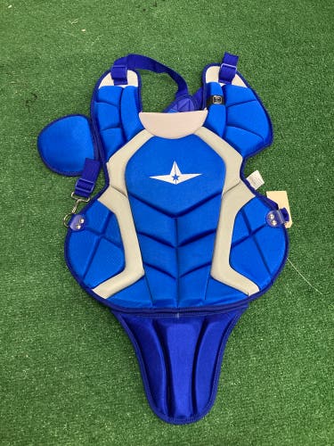 Blue All Star Player's Series Catcher's Chest Protector (New)