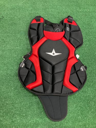 Black All Star Player's Series Catcher's Chest Protector (New)