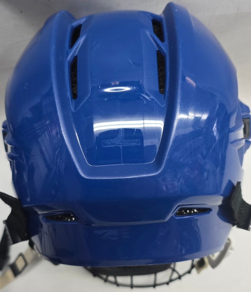 CCM Tacks X Pro Hockey Helmet Pro Stock Large NCAA Used With Cage (2) (14504)