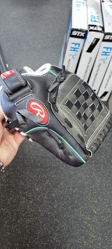 Used Rawlings FP110MT BB/SB Glove RH Throw Black 11" 11497-S000153263