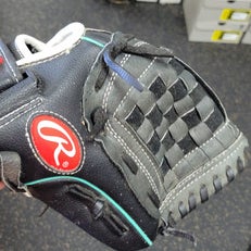 Used Rawlings FP110MT BB/SB Glove RH Throw Black 11" 11497-S000153262