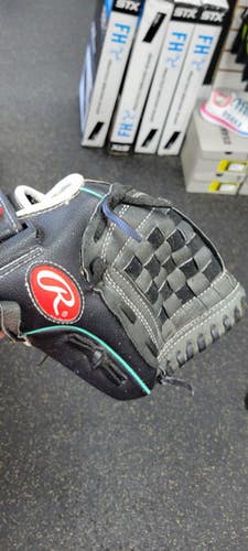 Used Rawlings FP110MT BB/SB Glove RH Throw Black 11" 11497-S000153262