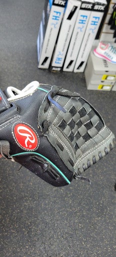 Used Rawlings FP110MT BB/SB Glove RH Throw Black 11" 11497-S000153262