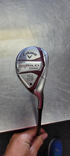 Used Callaway DIABLO EDGE Mens Hybrid Club RH 3 Hybrid 11497-S000153252