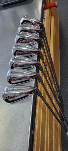 Used Callaway DIABLO EDGE Mens Iron Set RH 5I-PW 11497-S000153251