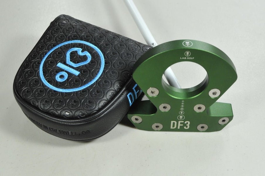 LAB Golf DF3 CB Green 37" 72* Putter RH Accra Graphite with Head Cover  #204639