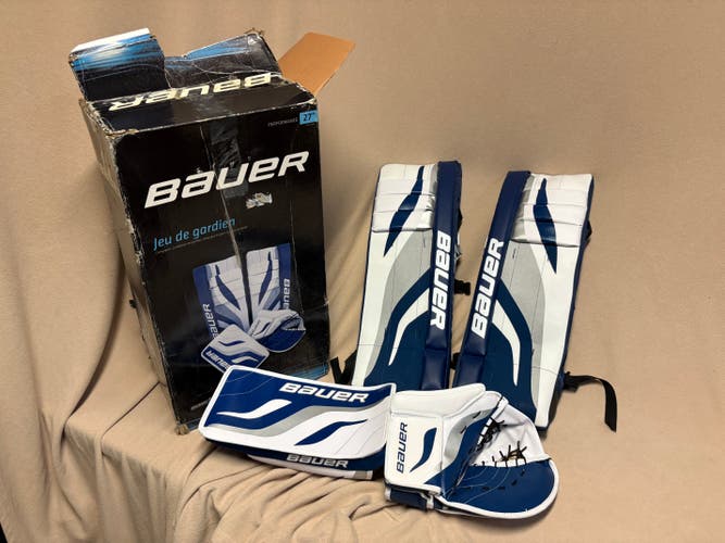 27" Bauer Performance Regular Goalie Full Set (Used)