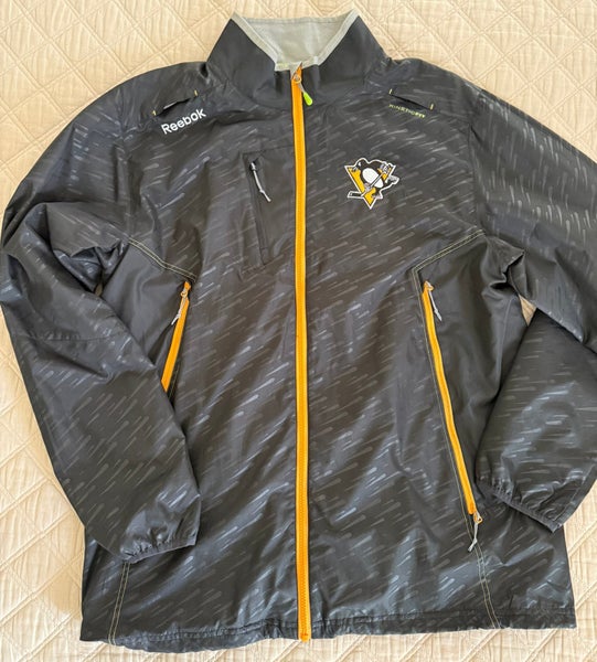 Pittsburgh Penguins Team Issue Black Men's Large Reebok Jacket (New)
