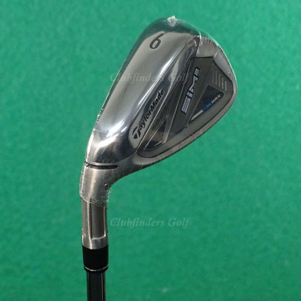 NEW LH TaylorMade SIM2 Max Single 9 Iron KBS Max MT 85 Steel Regular