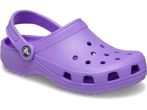 Crocs Classic 206991-5AJ Clogs Kids US 1Y Purple Round Toe  Slip On Shoes TLW220