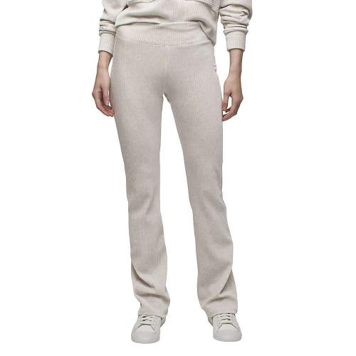 Prana Escambia Bootcut Pants Womens XS Bone Cotton Stretch Elastic Waist TLW202