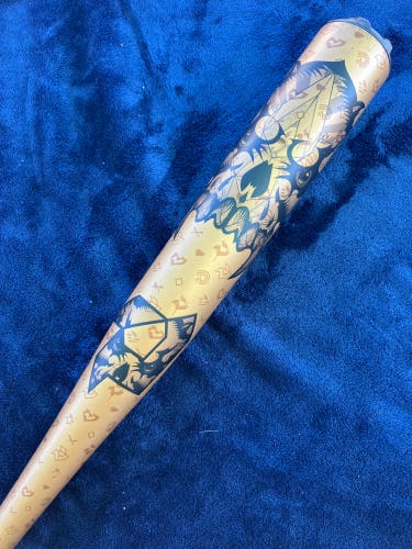 2023 DeMarini Voodoo One Alloy Bat BBCOR Certified (-3) Alloy 30 oz 33" (Used)