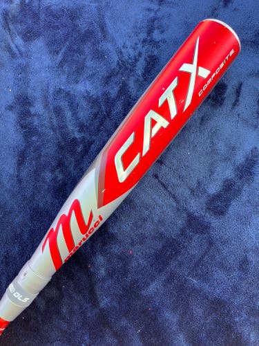 2023 Marucci CAT X Composite Bat USSSA Certified (-5) Composite 25 oz 30" (Used)