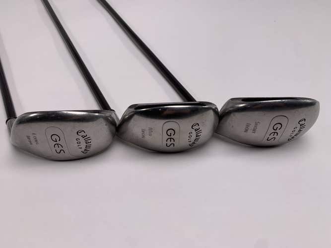 Callaway GES Iron Set Short Iron- Mid Iron - Long Iron GES Ladies Graphite RH
