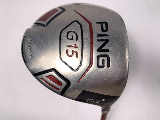 Ping G15 Driver 10.5* TFC 149 D Soft Regular Senior Graphite Mens RH