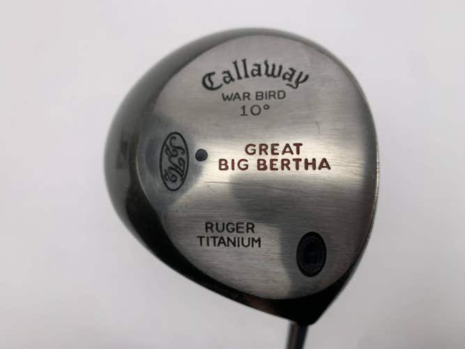 Callaway Original Great Big Bertha Driver 10* GBB UL Regular Graphite Mens RH