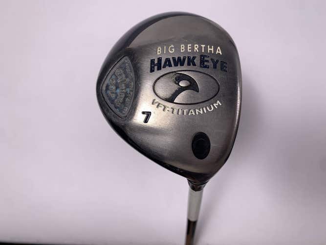 Callaway Hawkeye VFT 7 Fairway Wood 21* System 60 Regular Graphite Mens RH