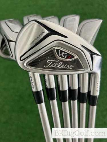 Titleist VG3 Forged Type-D (T400) Iron Set 5-P / MMT 85 Regular Graphite