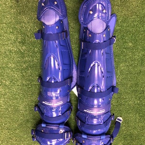 Blue Under Armour UALG21WPRO Catcher's Leg Guard (New)