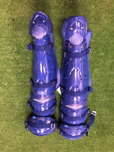 Blue Under Armour UALG21WPRO Catcher's Leg Guard (New)