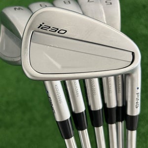 Ping i230 Iron Set 5-W / Dynamic Gold EX 120 Stiff