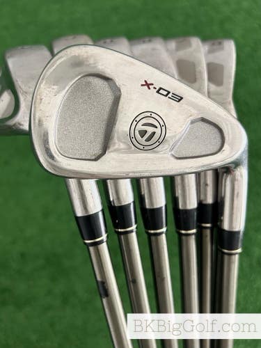 Taylormade X-03 Iron Set 5-A / Taylormade Regular Graphite