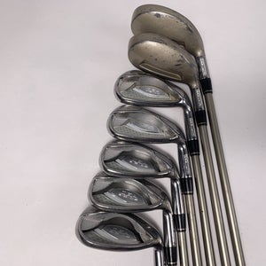 Adams Idea A12 OS Iron Set 5H 6H 7-PW+SW Idea Womens Ladies Graphite Womens RH