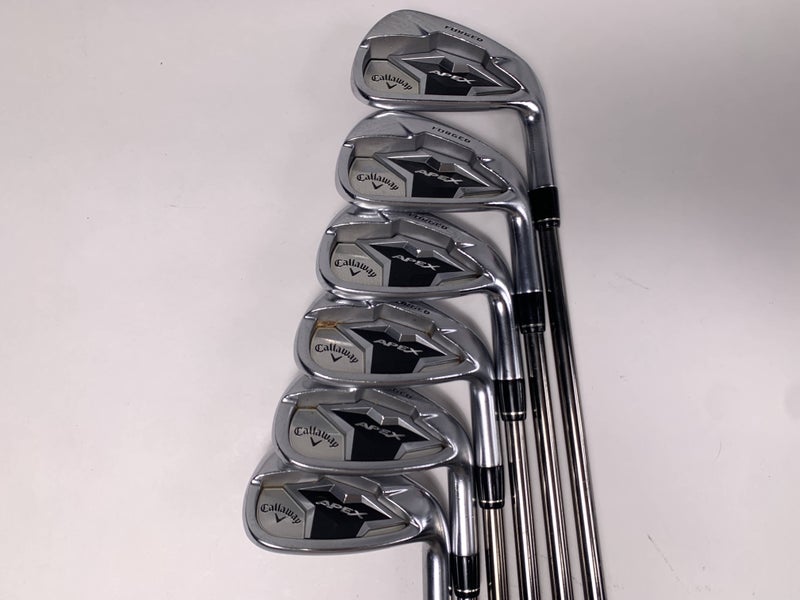 Callaway Apex 19 Iron Set 6-PW+GW UST Mamiya Recoil ESX 460 F2 Senior RH