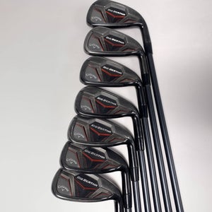 Callaway Big Bertha 2019 Iron Set 5-PW+AW Accra 50i Regular Graphite Mens RH