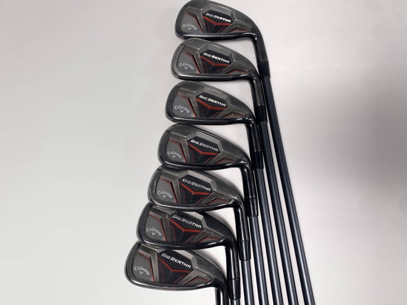 Callaway Big Bertha 2019 Iron Set 5-PW+AW Accra 50i Regular Graphite Mens RH