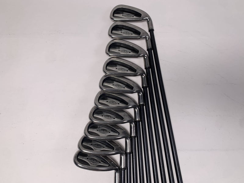 Callaway X-14 Iron Set 3-PW+SW+LW Steelhead X-14 Gems Regular Graphite Mens RH