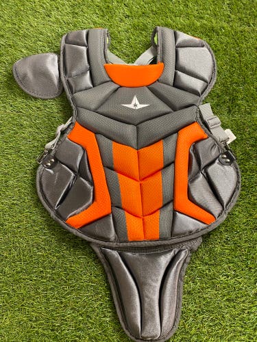 Gray All Star System 7 Axis Catcher's Chest Protector (New)